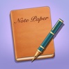 Note Paper for handwritten paper, old notebook handwriting paper template 