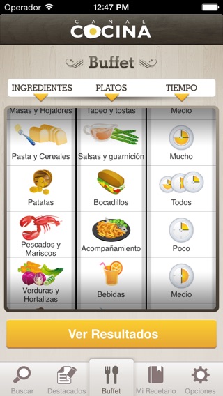 Captura de pantalla del iPhone 2