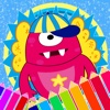 Kids Coloring Game Yo Gabba Gabba Version