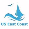 US East Coast offline nautical chart for fishing sailing and cruising