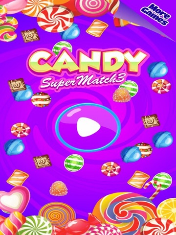 Candy Super Match 3 - игры для девочек игры бесплатно для iPad