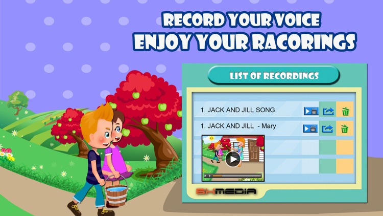 Jack and Jill - nursery rhyme animation song for kids by Dung Nguyen