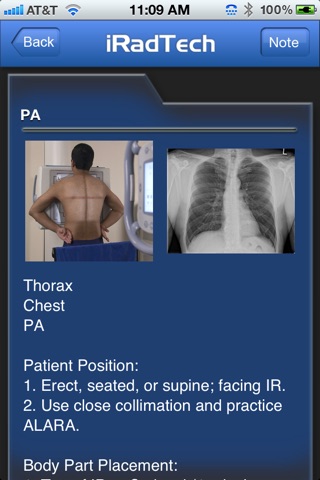 iRadTech screenshot