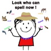 Look who can spell now! spell