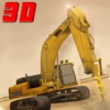 Stadt Straße Baumaschinen Kran Maschine Bediener 3D Simulator