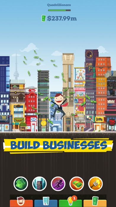 Screenshots of Tap Tycoon - Country vs Country for iPhone