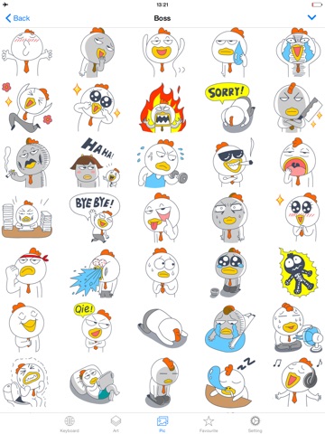 Screenshots of Emoji Keyboard Extra - Adult Emojis Icons & New Emoticons Art Fonts For Texting Free for iPad