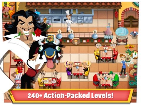 Screenshots of Diner Dash for iPad