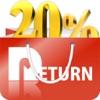 買うだけ得する通販アプリ「RETURN」還元率20%