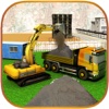 City Construction Excavator 3D - Construction & Digging Machine For Modern City Building construction monitor 