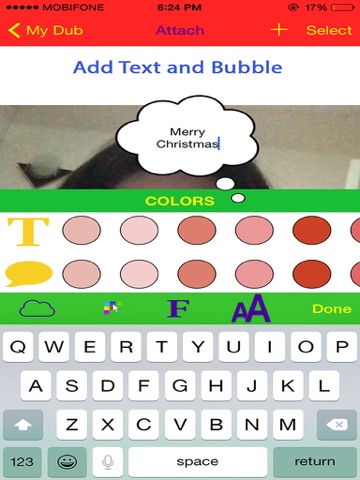 Screenshots of Christmas Dubs - Dub video maker with your favorite sound for Xmas and Happy New Year for iPad