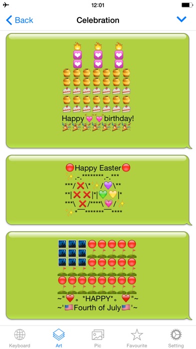 Screenshots of Emoji Keyboard Extra - Adult Emojis Icons & New Emoticons Art Fonts For Texting Free for iPhone