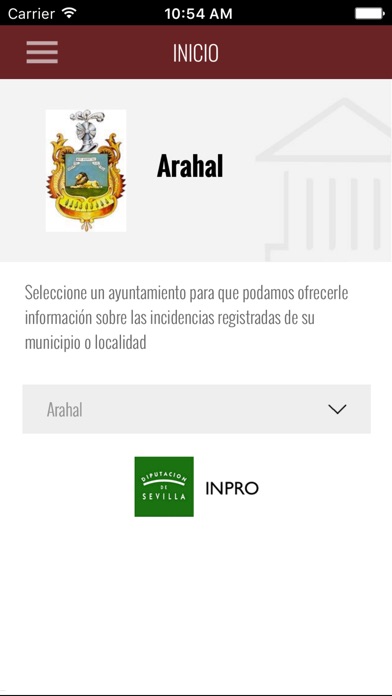 Captura de pantalla del iPhone 1