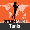 Tunis Déconnecté carte et guide de voyage