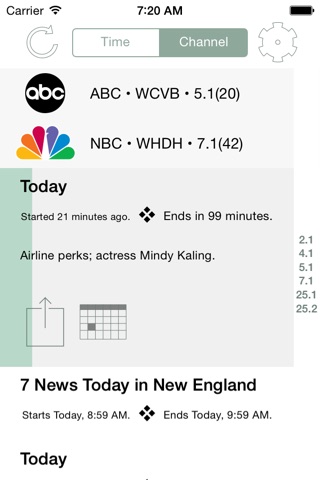 Schedules GH screenshot
