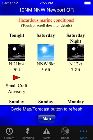 WeatherLCD screenshot