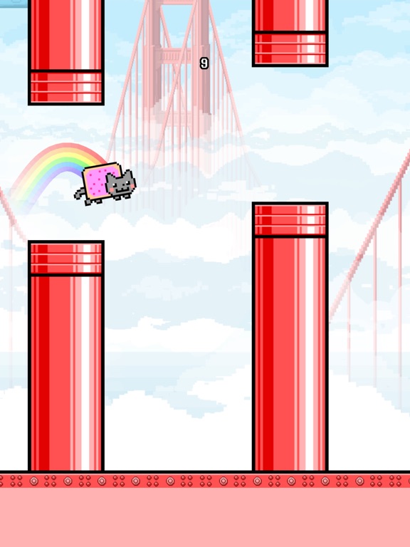 Screenshots of Flappy Nyan for iPad