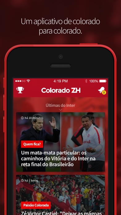 Captura de tela do iPhone 1