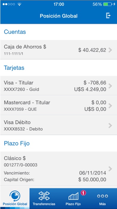 Captura de pantalla del iPhone 2