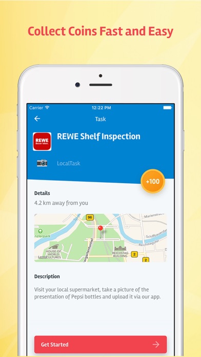 Screenshots of PocketFlip - Gift Cards & Cash For Apps Rewards for iPhone