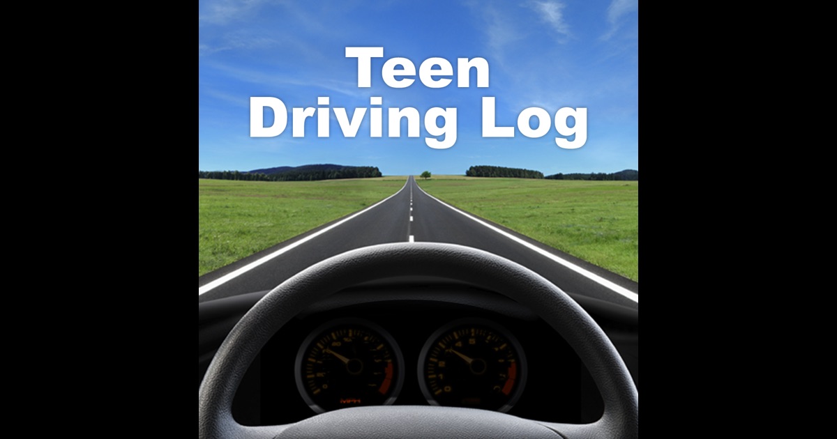 tracking teen driving log app