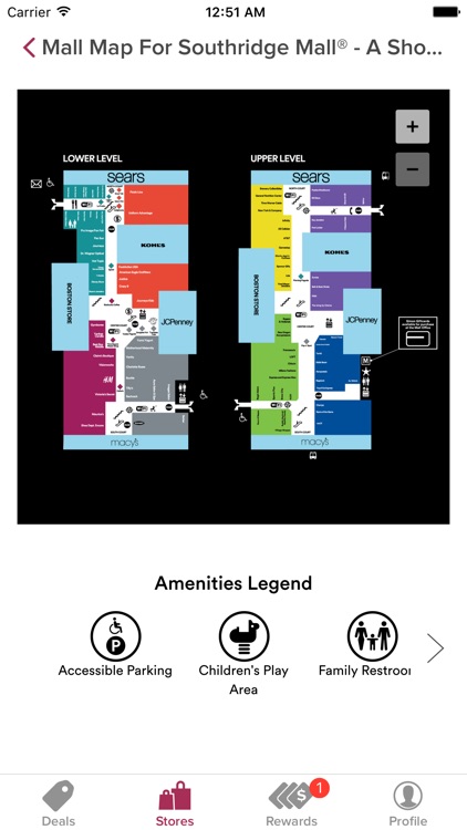 Southridge Mall Store Map Southridge Mall, Powered By Malltip By Malltip Inc