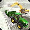 Concrete Excavator Tractor Sim - 3D Tractor Game belarus tractor 