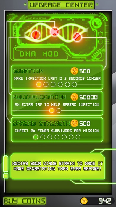 Screenshots of World Plague Contamination: Bio-Hazard Virus War for iPhone