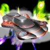 Action Patrol Chase Aerial : Futuristic Chase chase banking 
