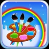 Kids Finger Painting - Toddlers Painting & Drawing painting with acrylics 
