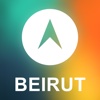 Beirut, Lebanon Offline GPS : Car Navigation lebanon beirut 