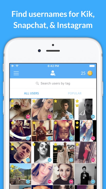 Find Kik Usernames & Names Snapchat - Friends by Return Zero, LLC