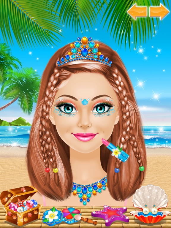 Скачать Tropical Princess - Makeup and Dressup Salon Game