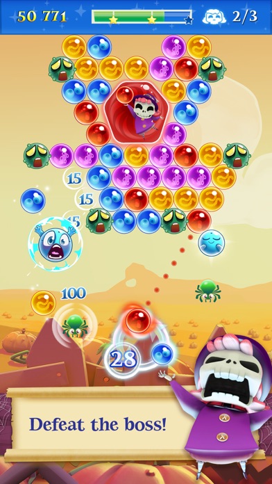 Screenshots of Bubble Witch 2 Saga for iPhone