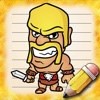 Drawing Clash of Clans edition clash of clans