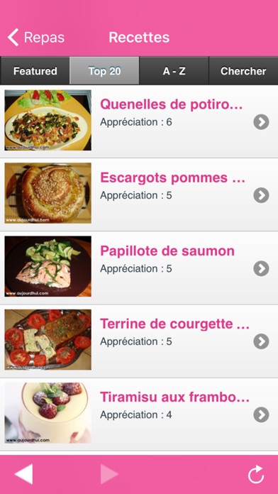 Capture d’écran iPhone 4