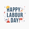 Happy Labor Day Stickers labor day 2017 