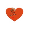 Expressive hearts贴纸,设计:Alade Expressions