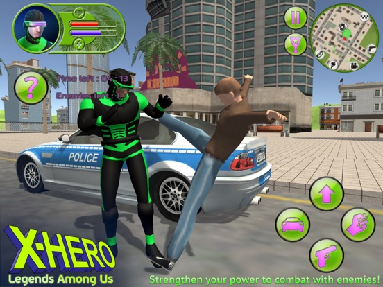 X-Hero: Legends Among Us на iPad