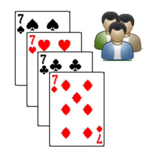Sevens card game - four players klondike iOS App